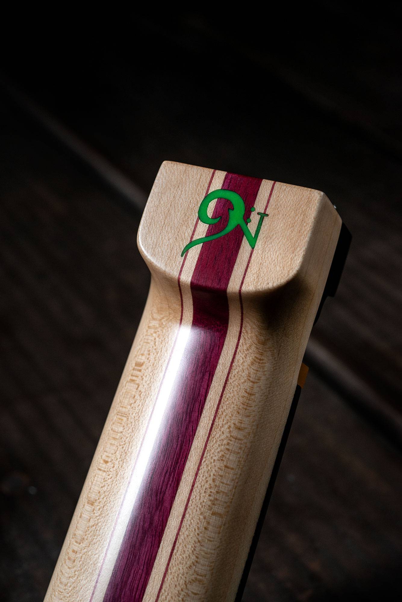 Basso Elettrico Boa 5 - Purple/Gold