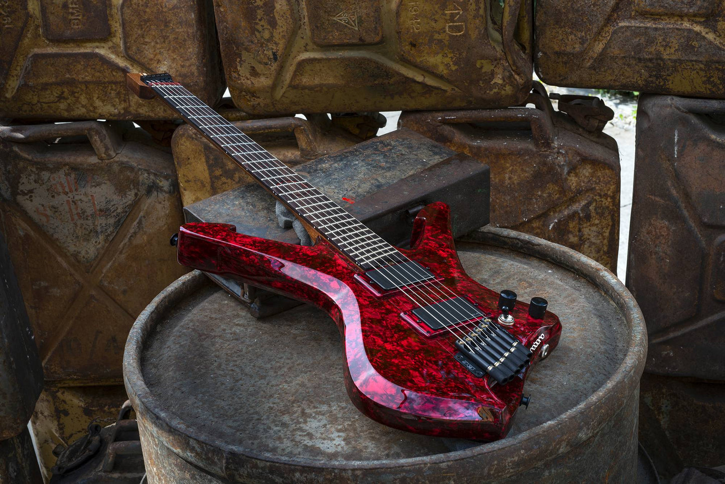 Chitarra Elettrica Mamba 6 - Red