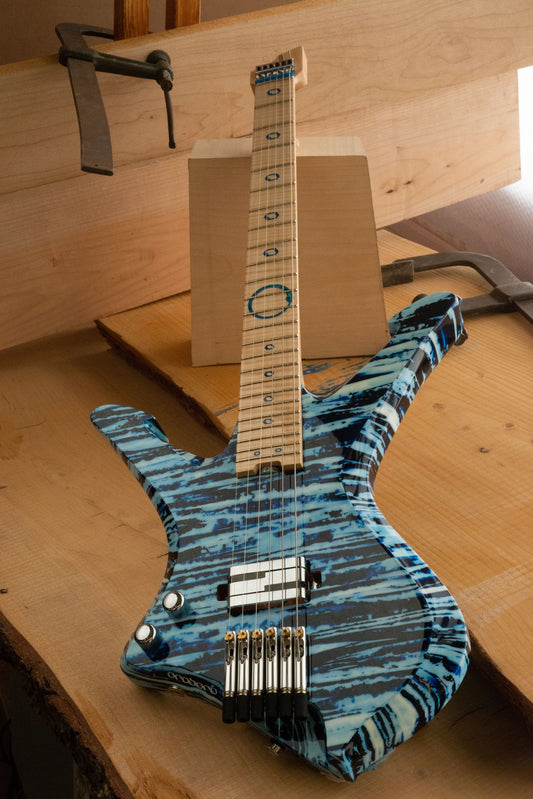 Chitarra Elettrica Mamba 6 - Ocean Blue