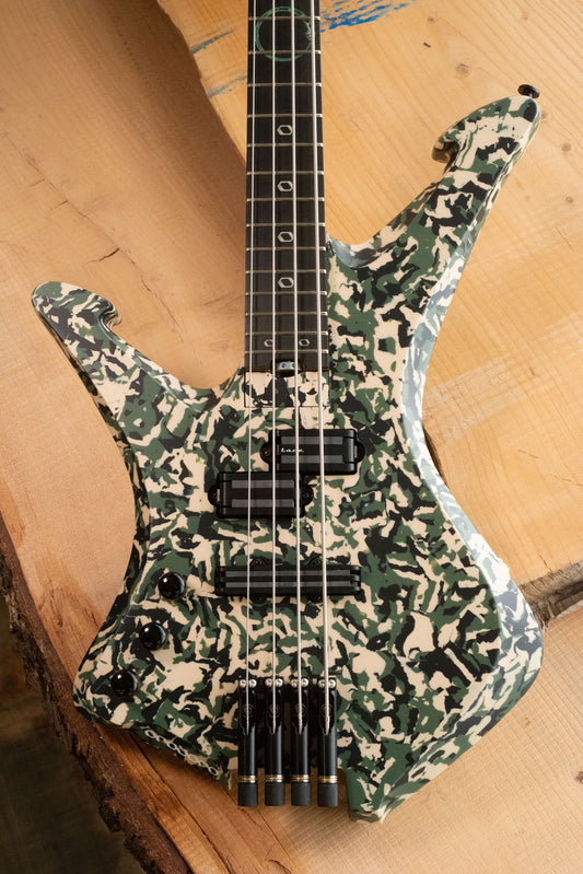 Basso Elettrico Boa 4 - Camouflage